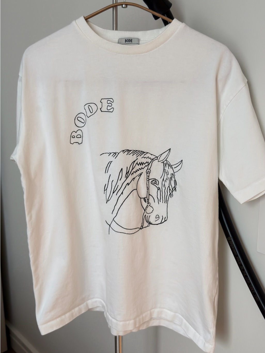 Bode Iconic Horse Shirt